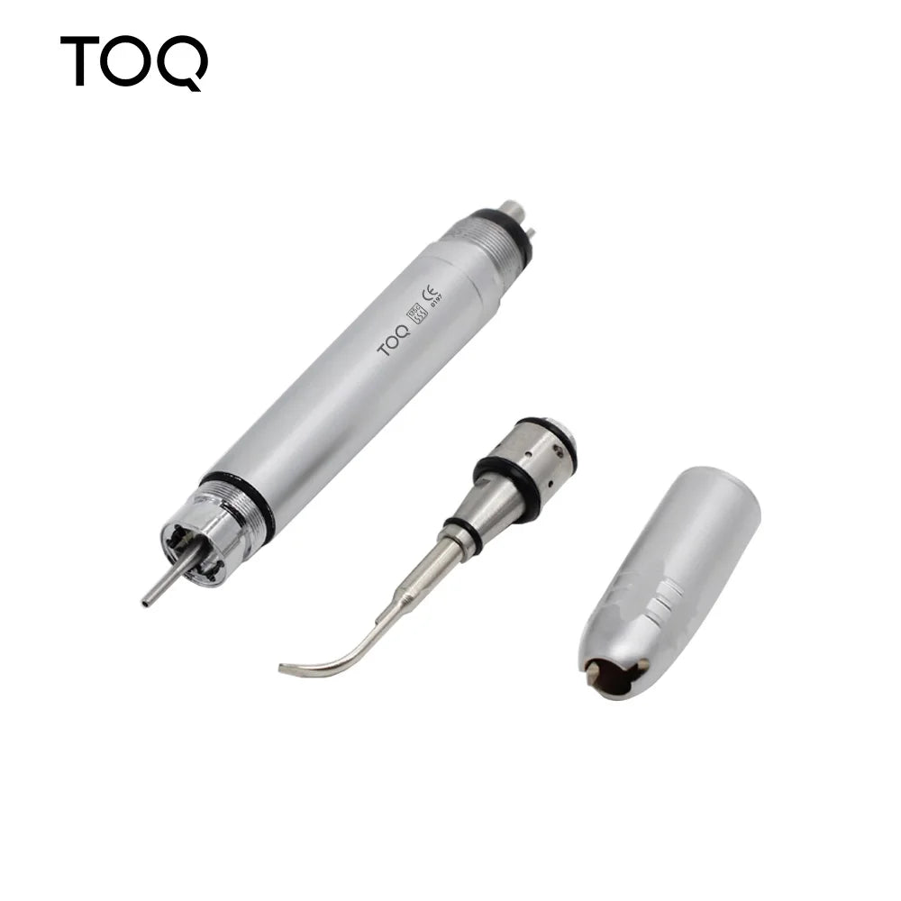 Dental Ultrasonic Air Scaler with 3 Tips - Tooth Calculus Remover Cleaning Tool