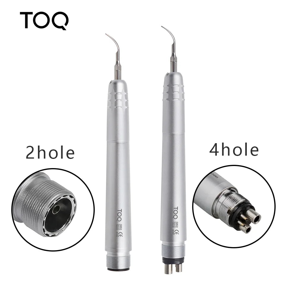 Dental Ultrasonic Air Scaler with 3 Tips - Tooth Calculus Remover Cleaning Tool