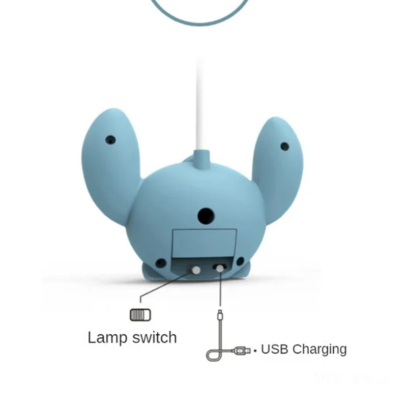 Lilo & Stitch Led Desk Lamp with Pencil Sharpener